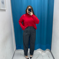 Pantalone slim fit grigio 1150