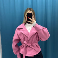 Urban Cozy Crop Coat - 6801