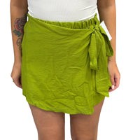 Gonna pareo corta Lino - 12336