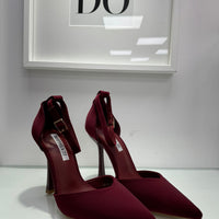Décolleté bordeaux