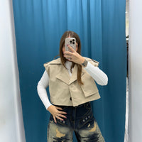 Gilet- Trench corto 2035