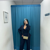 Tailleur con cintura 13158