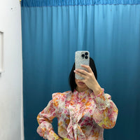 Camicia a fiori 81202