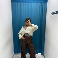 Camicia e canotta rigata "TwinLook"-55096