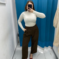 Pantalone slouchy 12545