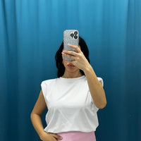 Maglia con spalline 2572