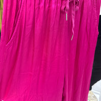 Pantalone palazzo satin 24205