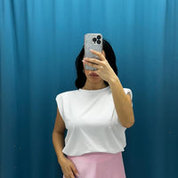 Maglia con spalline 2572
