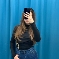 Maglia con cintura 25679