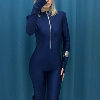 Urban Zip Jumpsuit - 12351