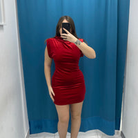 Vestito in velluto 5932