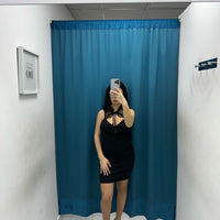Vestito corto con pizzo 5930