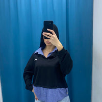 Polo con camicia 25227