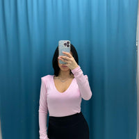 Body con scollo a V 5291