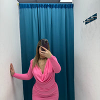 Vestito con drappeggio 12702