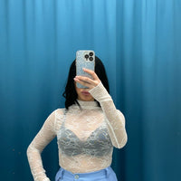 Maglia in pizzo 17112