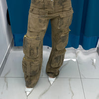 Jeans cargo shade beige 12020