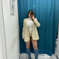 Coordinato giacca e shorts culotte 22191