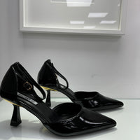 Décolleté vernice black