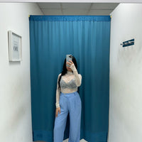 Pantalone wide leg 15592