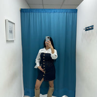 Vestito denim 7543