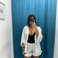 Shorts rouches satin 305555