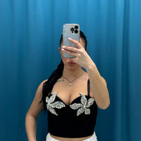 Corsetto con strass 0103