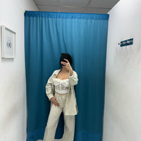 Coordinato denim panna 3003