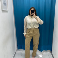 Pantalone slim fit beige 1150