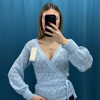 Cardigan "Wrap”-26089