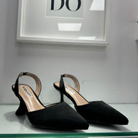Décolleté mini black