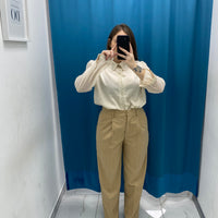Pantalone slim fit beige 1150