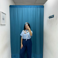 Pantalone wide leg 15592