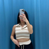 Polo gilet righe 0011