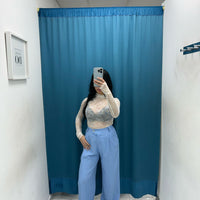 Pantalone wide leg 15592