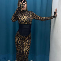 Abito "Leopard Luxe"-2157
