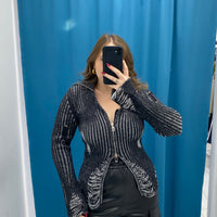 Maglia con zip 5231