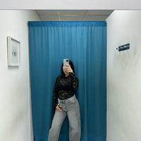 Jeans balloon grigio 55384