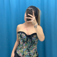 Corpetto “Midnight Bloom” - 522