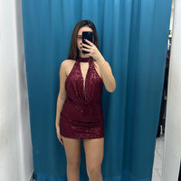 Vestito paillettes Dali 25924