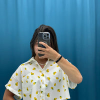 Camicia corta con disegni 5969