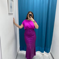 Gonna lunga paillettes