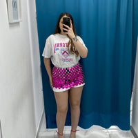 Gonna Ibiza fucsia