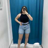 Shorts in denim 2075