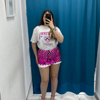 Gonna Ibiza fucsia