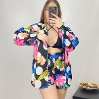 Coordinato Camicia, Top, Shorts 8311