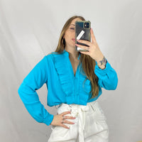 Camicia Con Rouche