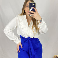 Camicia Con Rouche