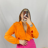 Camicia Con Rouche