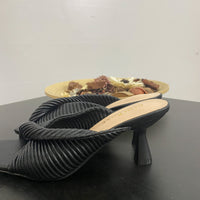 Sandali con Fascia Neri
